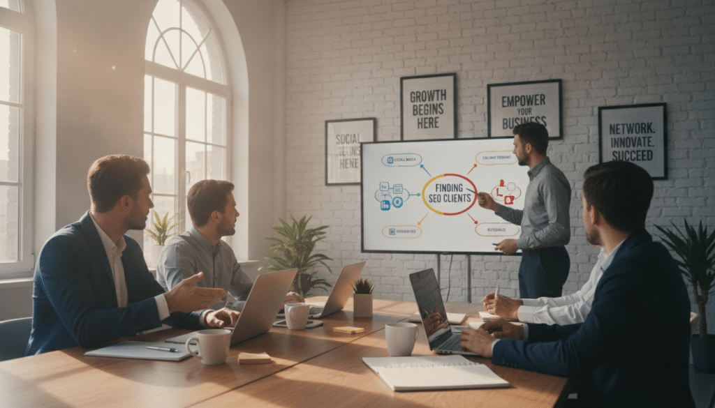 where to find seo clients
